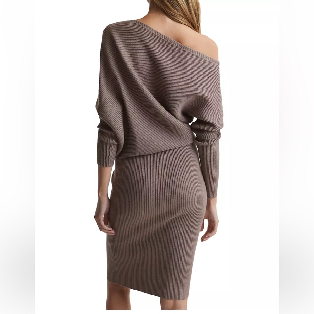 Brand new, Reiss, Lara dress, color Mink, size XL, new with tags